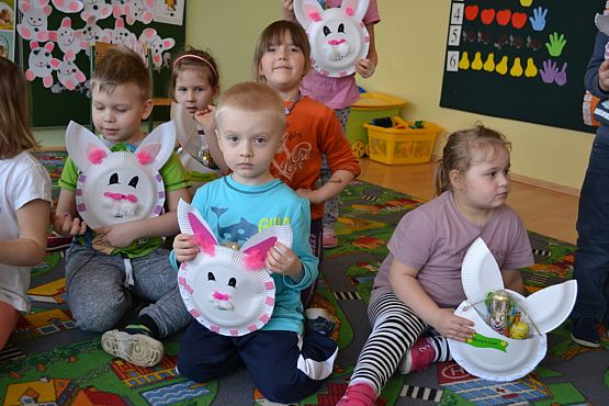 Grafika #6: "Zajączek" w przedszkolu