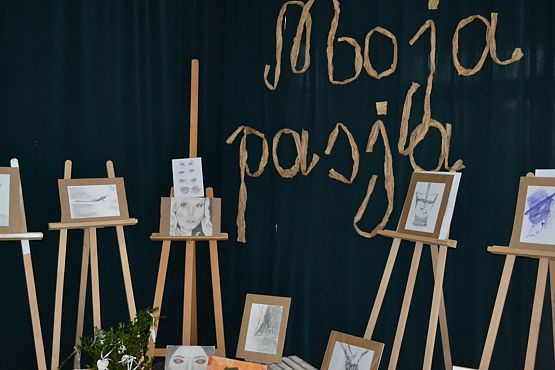 Grafika #1: "Moja pasja" - projekt edukacyjny.