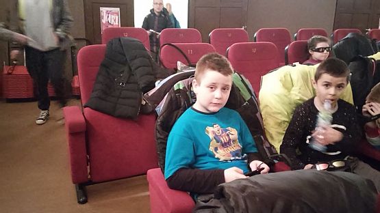 Grafika #4: Wyjazd do kina "Fregata" w Lęborku