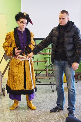 Grafika #1: Żywa lekcja historii- Życie i kultura w średniowieczu- Grupa Artystyczna Rekonstruktio