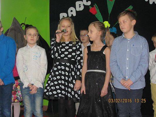 Grafika #2: Dzień Babci i Dziadka w Świetlicy wiejskiej w Łebieniu