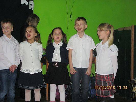 Grafika #9: Dzień Babci i Dziadka w Świetlicy wiejskiej w Łebieniu