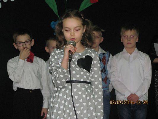 Grafika #12: Dzień Babci i Dziadka w Świetlicy wiejskiej w Łebieniu