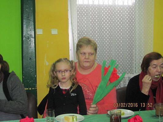 Grafika #19: Dzień Babci i Dziadka w Świetlicy wiejskiej w Łebieniu