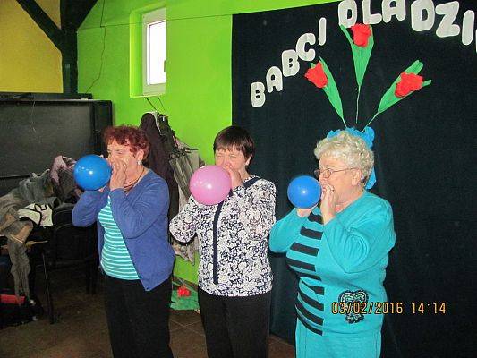 Grafika #24: Dzień Babci i Dziadka w Świetlicy wiejskiej w Łebieniu