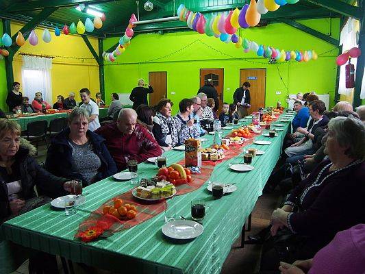 Grafika #26: Dzień Babci i Dziadka w Świetlicy wiejskiej w Łebieniu