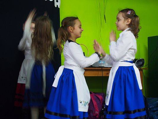 Grafika #44: Dzień Babci i Dziadka w Świetlicy wiejskiej w Łebieniu