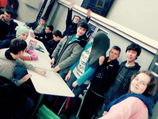 Grafika #14: Uczniowie klas I gimnazjum w jumpcity