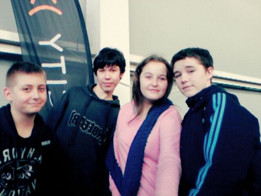 Grafika #9: Uczniowie klas I gimnazjum w jumpcity