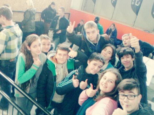 Grafika #13: Uczniowie klas I gimnazjum w jumpcity