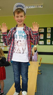 Grafika #3: Pokaz mody w klasie III SP