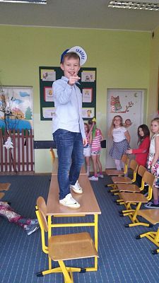 Grafika #13: Pokaz mody w klasie III SP