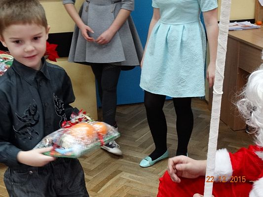 Grafika #4: Mikołaj u pierwszaków