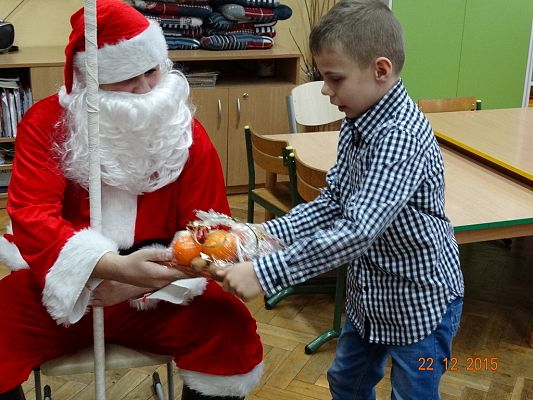 Grafika #5: Mikołaj u pierwszaków