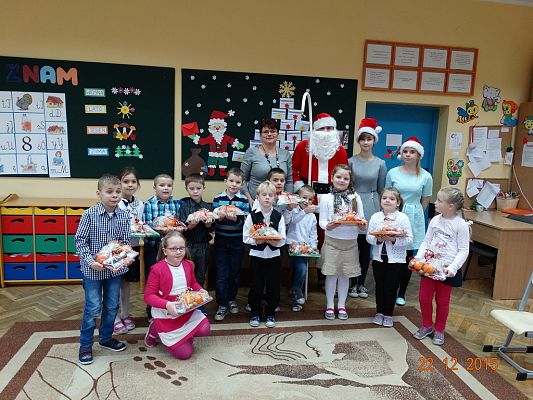 Grafika #7: Mikołaj u pierwszaków