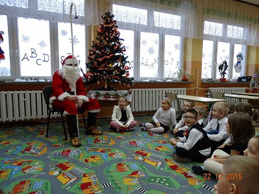 Grafika #9: Mikołaj u pierwszaków