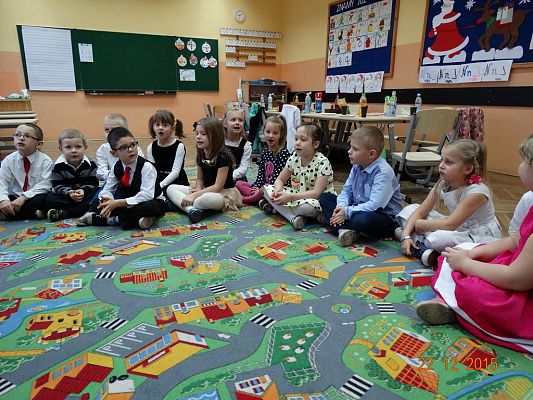 Grafika #10: Mikołaj u pierwszaków