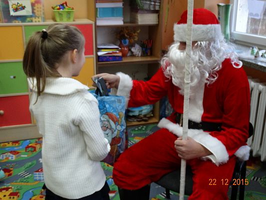 Grafika #12: Mikołaj u pierwszaków