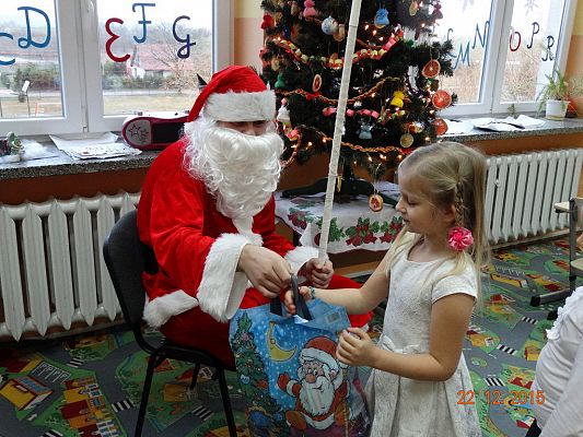 Grafika #14: Mikołaj u pierwszaków