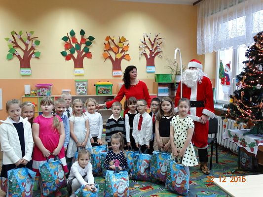 Grafika #17: Mikołaj u pierwszaków