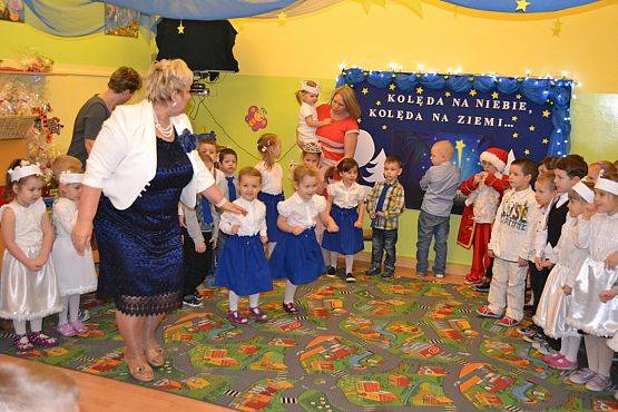 Grafika #2: "Kolęda na niebie, kolęda na ziemi" - spotkanie w Przedszkolu
