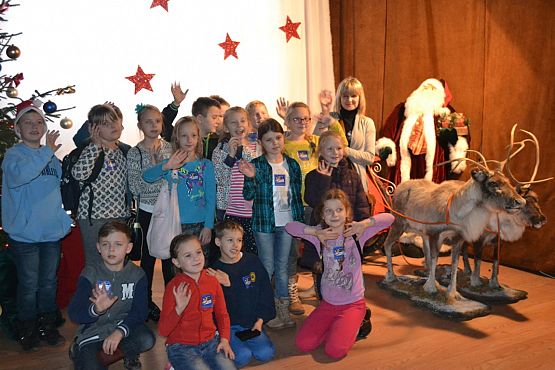 Grafika #11: Z wizytą w wiosce św. Mikołaja