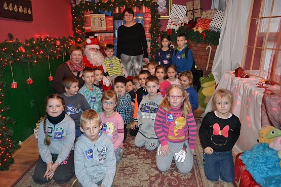 Grafika #17: Z wizytą w wiosce św. Mikołaja