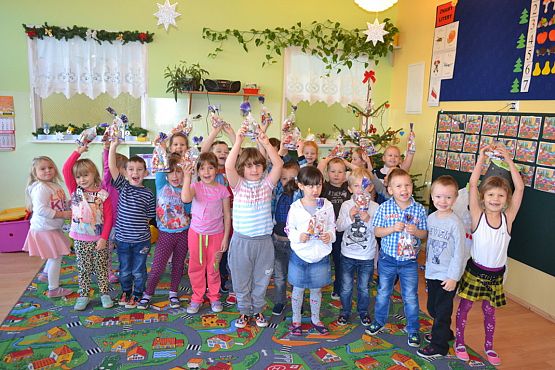 Grafika #3: Mikołaj w przedszkolu