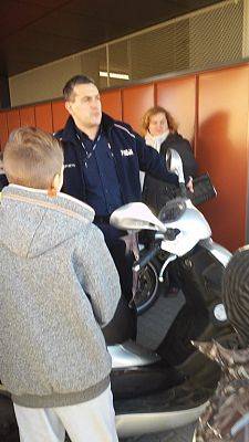 Grafika #4: Wycieczka do Komendy Powiatowej Policji w Lęborku