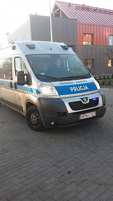 Grafika #0: Wycieczka do Komendy Powiatowej Policji w Lęborku