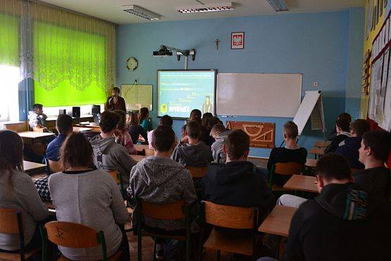 Grafika #0: Wizyta w naszej szkole przedstawiciela Zespołu Szkół Gospodarki Żywnościowej i Agrobiznesu