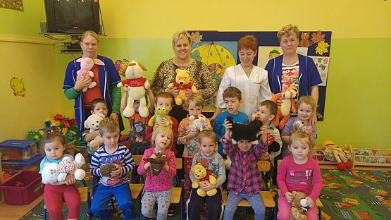 Grafika #1: Światowy Dzień Pluszowego Misia w naszym Przedszkolu!