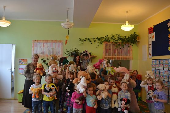 Grafika #17: Światowy Dzień Pluszowego Misia w naszym Przedszkolu!