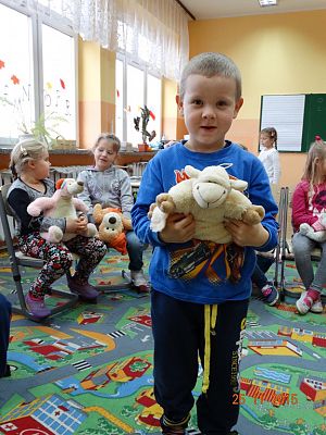 Grafika #12: Światowy Dzień Pluszowego Misia w kl. Ia