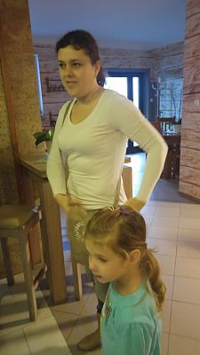 Grafika #1: Przedszkolaki w Mini ZOO w Tuchlinie.