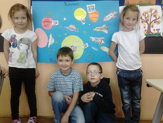 Grafika #11: Uczymy się współpracy przy wspólnym projekcie - klasa 1a SP