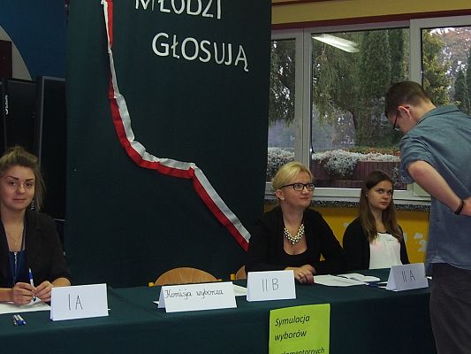 Grafika #2: Młodzi głosują. Gimnazjaliści wzięli udział w symulacji wyborów parlamentarnych.