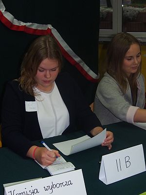 Grafika #3: Młodzi głosują. Gimnazjaliści wzięli udział w symulacji wyborów parlamentarnych.