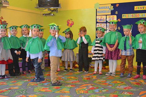 Grafika #2: Pasowanie na przedszkolaka