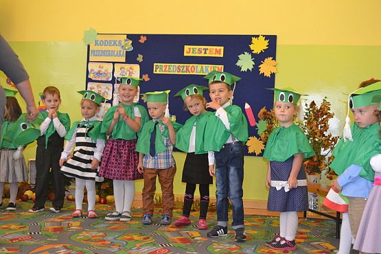 Grafika #3: Pasowanie na przedszkolaka