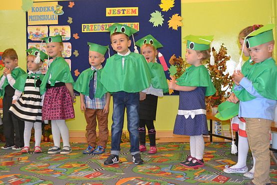 Grafika #6: Pasowanie na przedszkolaka