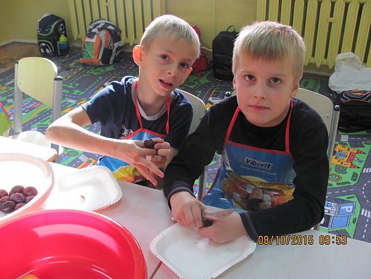 Grafika #1: "Robimy sok" - klasa II a