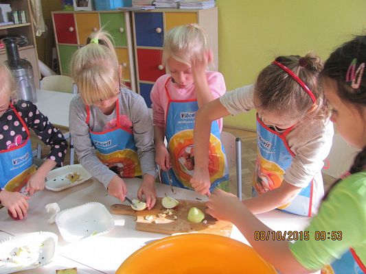 Grafika #3: "Robimy sok" - klasa II a