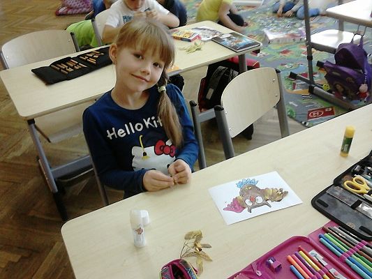 Grafika #13: Tak się bawią i uczą dzieci w klasie I A