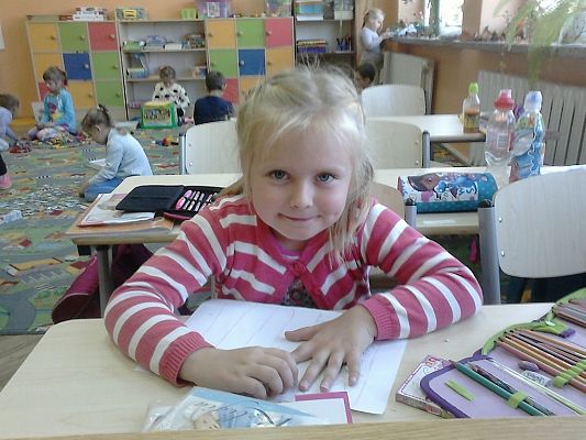 Grafika #14: Tak się bawią i uczą dzieci w klasie I A