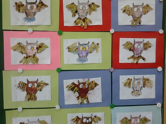 Grafika #19: Tak się bawią i uczą dzieci w klasie I A