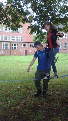 Grafika #0: NASI DZIELNI HARCERZE Z 17 ŁEBIEŃSKIEJ DRUŻYNY BAŻYNOWY BÓR UCZESTNIKAMI JESIENNEJ GRY POLOWEJ 2015