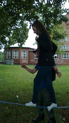 Grafika #2: NASI DZIELNI HARCERZE Z 17 ŁEBIEŃSKIEJ DRUŻYNY BAŻYNOWY BÓR UCZESTNIKAMI JESIENNEJ GRY POLOWEJ 2015