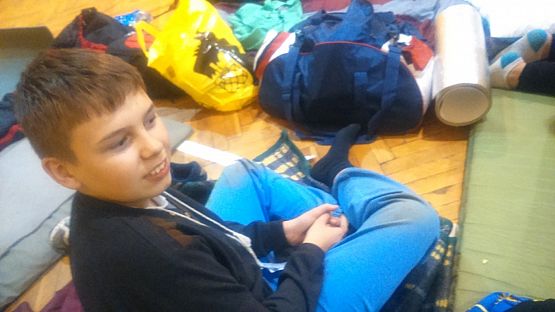 Grafika #15: NASI DZIELNI HARCERZE Z 17 ŁEBIEŃSKIEJ DRUŻYNY BAŻYNOWY BÓR UCZESTNIKAMI JESIENNEJ GRY POLOWEJ 2015