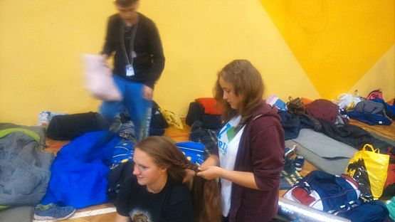 Grafika #16: NASI DZIELNI HARCERZE Z 17 ŁEBIEŃSKIEJ DRUŻYNY BAŻYNOWY BÓR UCZESTNIKAMI JESIENNEJ GRY POLOWEJ 2015